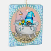 バスタイムカスタム格言オーナメント セラミックオーナメント (右)