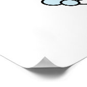 バスタイムカワイイかわいい浴槽 ポスター (角)