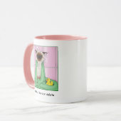 バスタイムシャメネコ マグカップ (正面左)