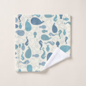 バスタイムタオルのセット バスタオルセット (ウォッシュタオル)