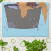 バスタイムパピー キッチンタオル (折り畳み)