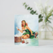 バスタイムピン留め ポストカード (スタンド正面)