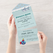 バスタイムファンシーズオールインワン招待状