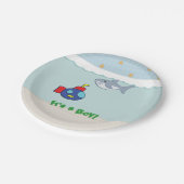 バスタイムファンシーズベビーシャワー紙プレート ペーパープレート (アングル)