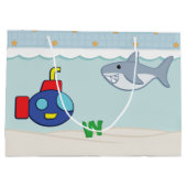 バスタイムファンシーズ抱き枕 ラージペーパーバッグ (裏面)