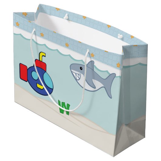 バスタイムファンシーズ抱き枕 ラージペーパーバッグ (裏面アングル)