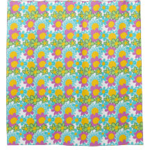 バスタイムブリスシャワーカーテン»