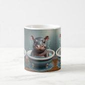 バスタイム・バディーズ お風呂に入った動物たち コーヒーマグカップ (中央)