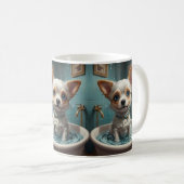 バスタイム・バディーズ お風呂に入った動物たち コーヒーマグカップ (正面右)