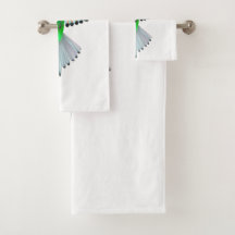 バスタウカラフルル飛んでいる