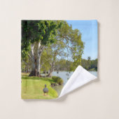 バスタオオルセット川マレーのアヒル バスタオルセット (ウォッシュタオル)