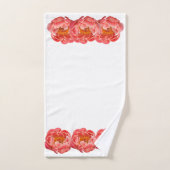 バスタオオルセット – コーラルピーニー バスタオルセット (ハンドタオル)
