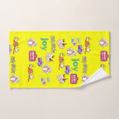 バスタオオルセット、ハッピーバースデーメリークリスマス バスタオルセット (ハンドタオル)