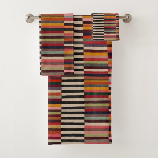 バスタオストライプのルセット バスタオルセット (インサイチュ)