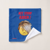 バスタオルおもしろいセット「NOT TODAY KAREN」 バスタオルセット (ウォッシュタオル)