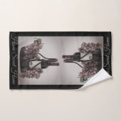 バスタオルセットワインと葡萄ホームスイートホーム バスタオルセット (ハンドタオル)