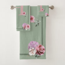 バスタオルセット春はこちらパーソナライズされた