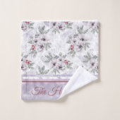 バスタオルセット3pc。ハッピーホリデイズインラベンダーP バスタオルセット (ウォッシュタオル)