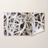 バスタオルセット-エルク〔雄ジカの〕枝角 バスタオルセット (ハンドタオル)