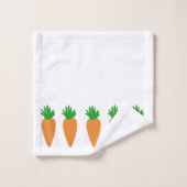 バスタオルセット「ニンジン」 バスタオルセット (ウォッシュタオル)