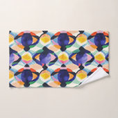 バスタオルセット – モダン抽象芸術 (ハンドタオル)