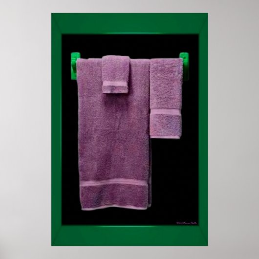 バスタオルプリント ポスター (正面)