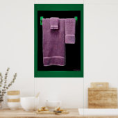 バスタオルプリント ポスター (キッチン)