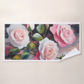 バスタオル(バラ) バスタオル (バスタオル)