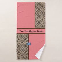 バスタオル（桃LED S.C.C.）RFPMDesigns ©️ 2023