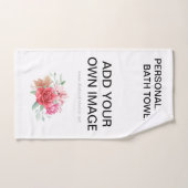 バスタパーソナライズされたオル ハンドタオル (ハンドタオル)