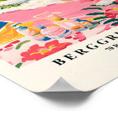 バスタブにワニおもしろいゲーター、ミッドセンチュリーアート ポスター (角)