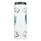 バスタブに入ったカエル新しい自分 タンブラー (裏面)