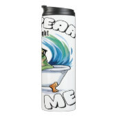 バスタブに入ったカエル新しい自分 タンブラー (回転右)