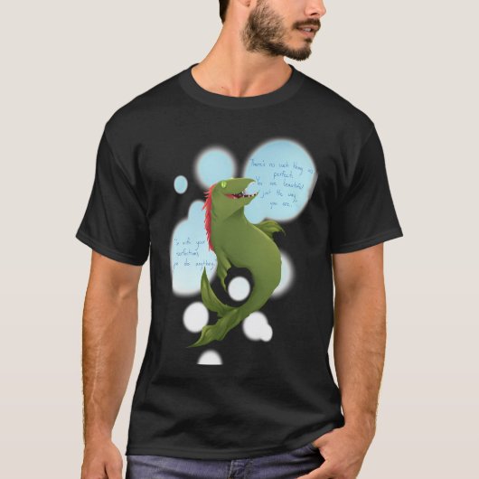 バスタブのバラクーダ Tシャツ (正面)