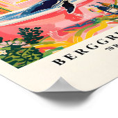 バスタブの中のザトウクジラのポスター、ビーチドーパミン ポスター (角)