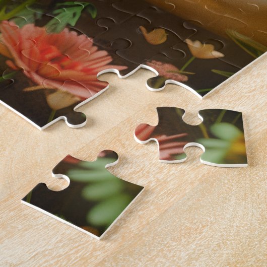 バスタブの中のドイツの羊飼い |ドイツの羊飼いの贈り物 ジグソーパズル (側面)