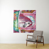 バスタブの中のユニコーン タペストリー (インサイチュ(横))