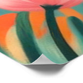 バスタブの中の女性 ポスター (角)