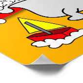 バスタブ人形ポスター18 ポスター (角)