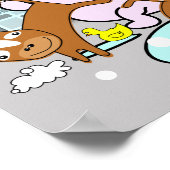 バスタブ人形ポスター2 ポスター (角)