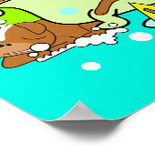 バスタブ人形ポスター5 ポスター (角)