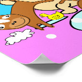 バスタブ人形ポスター6 ポスター (角)