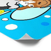 バスタブ人形ポスター8 ポスター (角)