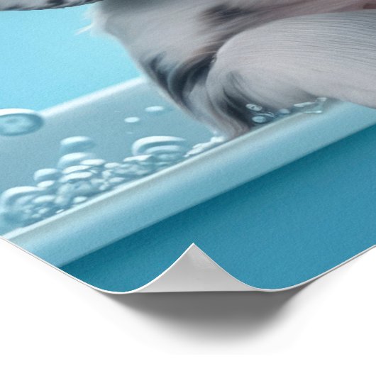 バスタブ・カップ ポスター (角)