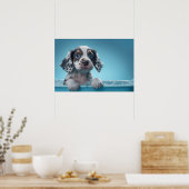 バスタブ・カップ ポスター (キッチン)