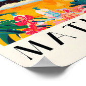 バスタブ、バスルーム壁に黒おもしろいいダッチシュント ポスター (角)