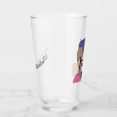 バスターとベティ・ピント・ガラス タンブラーグラス (右)