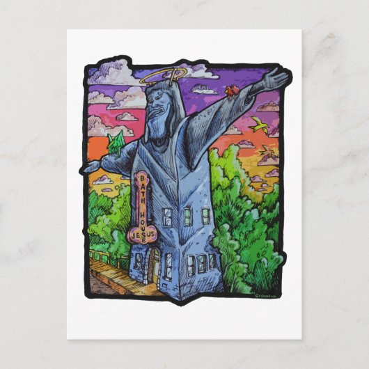 バスタージュバス ポストカード (正面)