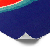 バスターブランドサーモンラベル – ワシントン州シアトル ポスター (角)