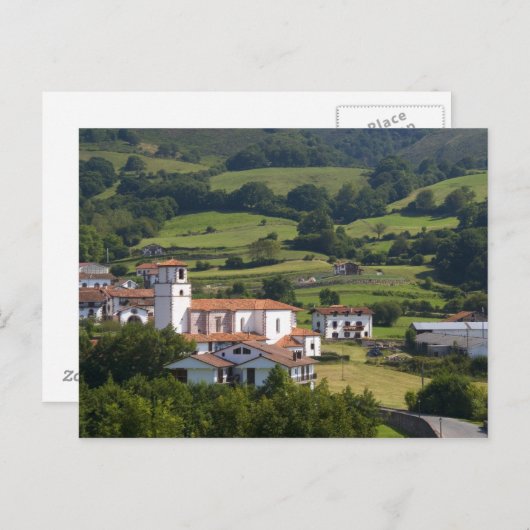 バスターン渓谷のアマイ村 ポストカード (正面/裏面)